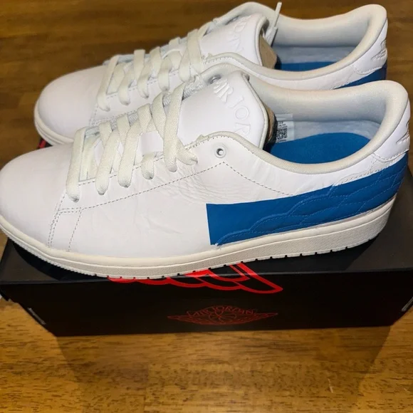 Shoe Dj2756 Nike Mens Air Jordan Centre Court White Blue DJ2756